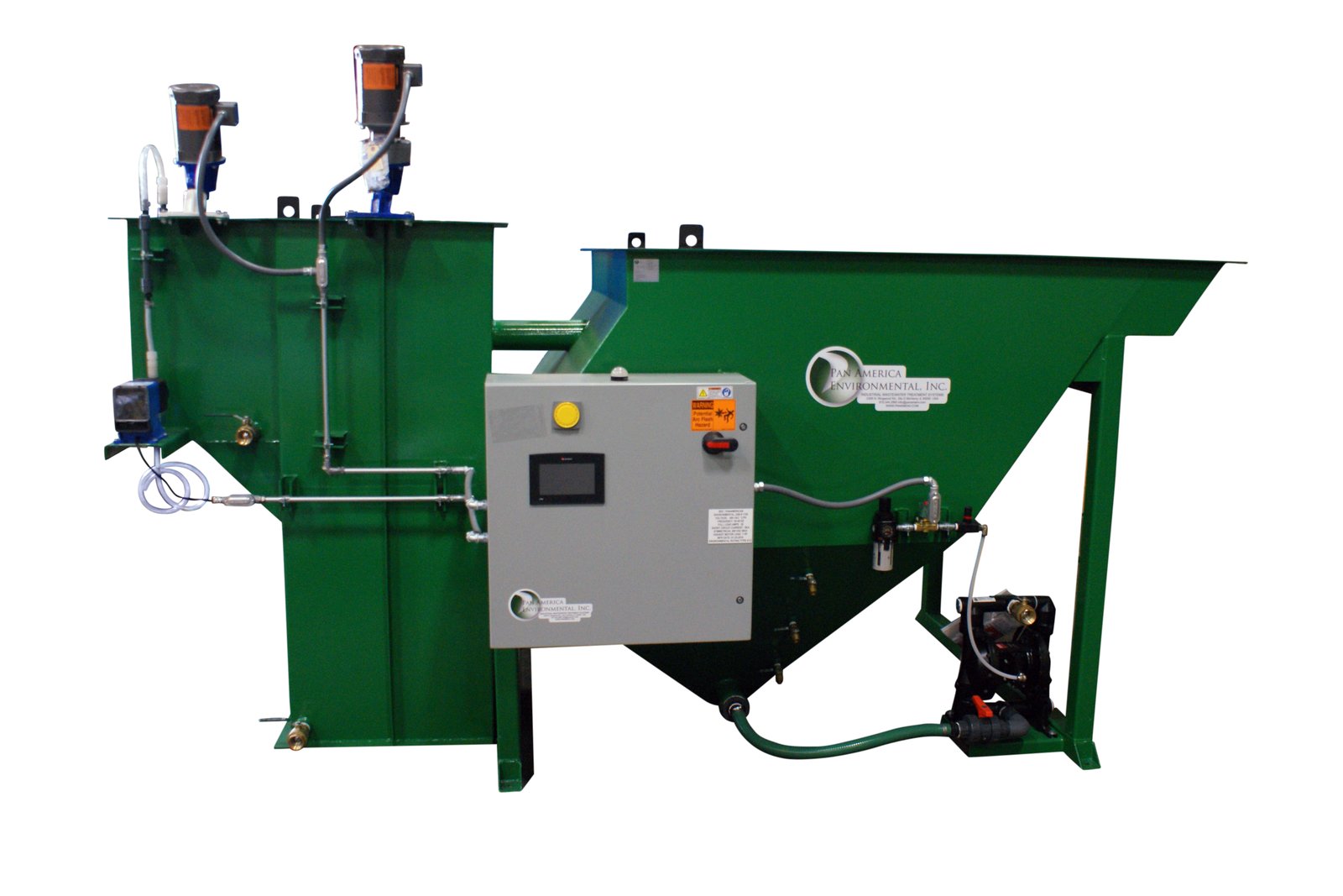 Slant plate clarifier system by Pan America Environmental