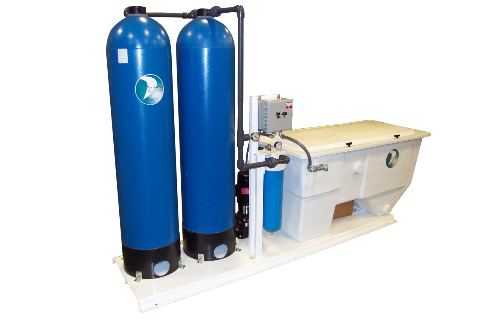 Vehicle wash water treatment system by Pan America Environmental